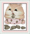 Amiiba Stamped Cross Stitch Kits, Nut Cute Animal Hamster DIY 11CT 8.6x9.8 inch (Hamster)...