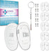 GMS Optical D Shape Screw-in Soft Silicone Eyeglass Nose Pads - Eyeglass Repair Kit with Screws and Screw Driver, Anti-Slip Nose Pads for Glasses,...