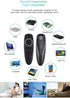 G10s Pro Voice Air Fly Mouse with Backlight, 2.4G Wireless 6 Axis Gyroscope Air Mouse Remote Control, IR Learning Controller for Android TV Box T9...