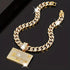 Cuban Link Chain for Men, Miami Mens Chain Silver Gold Plated Bling Necklace Diamond Chain for Men Iced Out Chain Hip Hop Jewelry...
