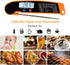 Meat Thermometer with Backlight & Calibration. Best Waterproof, Oversized Screen Digital Instant Read Candy Thermometer for Kitchen, Outdoor Grill...