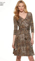 New Look U06301A Misses' Mock Wrap Knit Dress Sewing Template, A (8-10-12-14-16-18-20)...