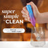 Zulay Kitchen Powerful Milk Frother Wand - Mini Milk Frother Handheld Stainless Steel - Battery Operated Drink Mixer for Coffee, Lattes, Cappuccin...