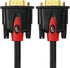 SHD VGA Cable 3Feet, VGA to VGA Monitor Cable HD15 SVGA for PC Laptop TV Projector Black and Red Color...