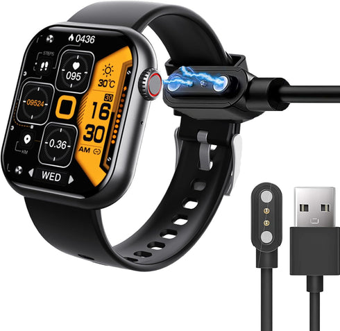 Compatible for PANHUI Smart Watch Smart Watch Charger, Magnetic USB Replacement Charging Cable Compatible with PANHUI F57 1.88" Smart Watch/Tonoue...