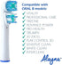 Replacement Brush Heads Compatible with OralB Braun- Best Double Clean, Pack of 16 Electric Toothbrush Replacement Heads- for Oral B Pro, 1000, 80...