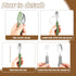 Folding Camping Utensils Cutlery Set 4-in-1 Stainless Steel Spoon Fork Knife Bottle Opener Set Detachable Tableware Pocket Kits Backpacking Cutler...