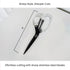 OfficeGoods 9” Stainless Steel Acrylic Scissors for Office and Home - Aesthetic and Sharp All Purpose Scissors, Perfect for Sewing, Arts and Craft...