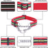 Reflective Martingale Dog Collars, Adjustable Soft Neoprene Padded Breathable Nylon Pet Collar for Puppy, Medium and Large Dogs,Rose Red,S...