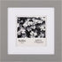 Gallery Solutions - 8"x8" Flat Grey Wall Frame - Double White Mat - Wall/Wall Mount Display - Perfect Fit for 5"x5" Photos - Versatile Mounting Op...