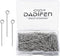 304 Stainless-Steel Eye Pins for Jewelry Making Silver Head Pins 0.6x30mm 24 Gauge 400pcs/Box Open Eye Pins for DIY Making Earring Necklace Bracel...