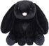 Apricot Lamb Toys Plush Bunny Rabbit Stuffed Animal with Fluffy Soft Ears (black, Small-8")...
