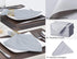 Surmente 20-Inch Polyester Cloth Napkins Linen Dinner Napkins - Set of 12 for Weddings, Banquets, or Restaurants (1-Dozen) (Silver)...