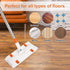 80pcs Dry Sweeping Cloths, Thickened Dry Mop Refills Pad Non-Woven Disposable Duster Refills Mop Pads Replacement for Floor Cleaning and Mopping C...