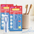 Dental Floss Threader, Deep Clean Floss for Braces, Bridges, Implants 50 Count (Pack of 6)...