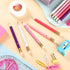80 Pcs Mini Pencils with Eraser Golf Pencils 2 HB Half Pencils 4 Inch Half Pencils Hexagon Pre-sharpened Color Pencils for Bridal Wedding Classroo...