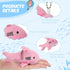 Mini Stuffed Animal Soft Shark Plush Toys Shark bulk Party Favors Shark Party Tiny Ocean Animal Toys for Baby Kids Stuffs, 4.7 Inch?multicolor?...