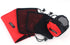 Drawstring Bags Pouch/Ditty Bag/Mesh Stuff Sack Camping Cord Bag Storage 5-in-1 Travel Use Nylon 5 Pieces (Red)...