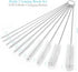 Long Straw Cleaner Brush Set,10 Pcs 8.2 Inch Botthle Cleaning Brush and Nylon Tube Brush Brush Kit for Sippy Cup Narrow Neck Tubes, Water Bottles,...