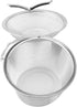 Set of 5 Tea Infuser for Loose Tea, 5 Sizes Fine Mesh Tea Strainer with Chain, Stainless Steel Tea Ball Infusers for Loose Tea Spices Herbs...