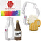 Ann Clark Cookie Cutters Cocktail Cookie Cutters 2-Pc. Set Made in the USA, Beer/Soda Bottle, Beer Mug/Stein...