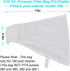 All Purpose Bag for Polaris 180 Pool Cleaner, All Purpose Bag A16, A-16-2 Pack...
