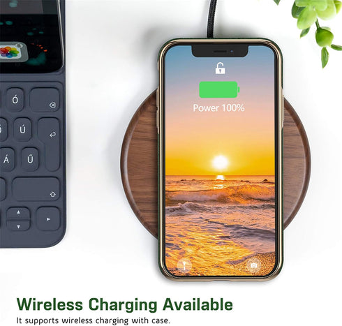 LOHASIC for Luxury Leather iPhone 11 Pro Case – Slim Designer PU Cover with Electroplated Frame, Soft TPU Bumper, Anti-Slip Grip, Business Protect...