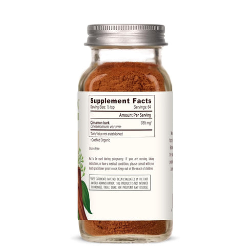 Banyan Botanicals Organic Cinnamon Powder – Ceylon Cinnamon (Cinnamomum verum) – Delicious Cooking Spice that Supports Healthy Digestion* – Spice ...