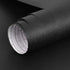 Mecpar Solid Black Wallpaper 15.7" x 118" Black Peel and Stick Wallpaper Matte Textured Black Contact Paper Vinyl Self-Adhesive Removable Thick Wa...