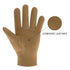 HANDLANDY Genuine Kids Leather Work Gloves for ages 3-11, Children Gardening Gloves for Boys, Girls (Medium (for age5-7), Khaki)...