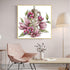CROSSDECOR Stamped Cross Stitch Kits-Magnolias and Lamps Embroidery Patterns Full Set for Beginners or Adults,11 CT 3 Strands DIY Crossstitching A...