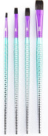 Royal & Langnickel Mythos, 4 pc Mermaid 304 Shader Craft Brush Set for All Painting Mediums...