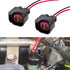 2 PCS EV6 EV14 Fuel Injector Connector, Fuel Injector Pigtail Connector Wiring Harness, Universal Automotive Accessories EV1 Fuel Injector Socket ...