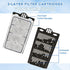 10 Pack Auqarium Filter Replacement Plates, Turtle Tank Filter Sponges, Suitable for 3.5W 280L/H Low-Water Filter...