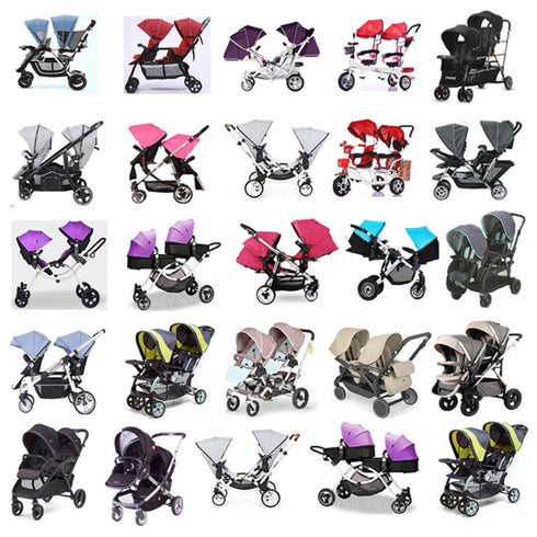 Weather Shield Double Popular for Swivel Wheel Stroller Universal Size Baby Rain Cover/Wind Shield Deal (Black)...