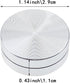 2 Pack 30mm Ceramic Clay Pottery Wheel Throwing Pottery Finishing Tools Metal Rotary Disc Wheel Mini Pottery Wheel Trimmer for Potters and Clay Ar...
