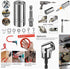 7mm-19mm Universal Socket Grip Ratchet Wrench Power Drill Adapter&105 Degree Right Angle Extension&Power Screwdriver Drill Bit Attachment&Drill Bi...