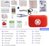Car First Aid Kits 275Pcs Survival Gear Home Travel Size Small Emergency Kit Tactical Hiking EVA Camping Essentials Backpack Sports Office Boat Ur...