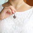 2PCS Aromatherapy Essential Oil Diffuser Necklace Love Heart and Hollow Ball Locket Pendant Necklace with Lava Bead Stone for Women...