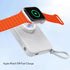 pzoz 5000mAh Portable Magnetic Small Mini Power Bank Battery Pack with Apple Watch Wireless Charger,Built in Cable Lightning Type C PD Travel Fast...