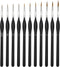 Fine Detail Paint Brushes Set 11pcs, Miniature Painting Brushes Kit for Oil, Acrylic, Models,Watercolor and Gouache, Nylon Hair Paint Brush, Profe...