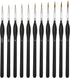 Fine Detail Paint Brushes Set 11pcs, Miniature Painting Brushes Kit for Oil, Acrylic, Models,Watercolor and Gouache, Nylon Hair Paint Brush, Profe...