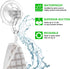 LUXEAR Suction Cup Hooks - 6 Pack Suction Hooks Reusable Powerful Waterproof - Clear Removable Suction Hanger for Shower,Tile,Bathroom,Window,Towe...