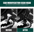UGSHY 1 PC Car Personalized Shift Knob, Creative Four-Hole Handle Shape Manual Gear Shift Headband M8/M10/M12 Adapter, Universal Decorative Modifi...