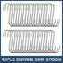 40 Pack S Hooks - Stainless Steel Heavy Duty S Hooks for Hanging pots, Pans, Plants, Coffee Mugs, Towels in Kitchen and Bathroom, Coat, Bag, Work ...