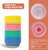 400pcs Paper Cupcake Liners - Standard Size 2 Inches Muffin Liners - 4 Colors Sunflower Patterns Baking Cups Cupcake Wrappers, Model BK009...