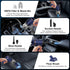 Handheld Car Vacuum Cleaner, 9000Pa Vacuum Cleaner and Air Duster, 120W High Power Wet and Dry Handheld Car Vacuum Cleaner with LED Light and Mult...