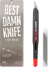 VViViD Best Damn Knife - Heavy Duty Precise Utility Blade, Sturdy Safety Lock, and 10 Replacement Blades...