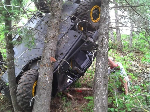 Xislet 20Pcs Set UTV Skid Plate Washers and Bolt Kits Compatible with Polaris General Ranger RZR 500 570 700 800 900 1000 Turbo Skid Plate Fastene...