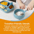 NumNum Toddler Utensils, Pre-Spoon, Fork & Spoon GOOtensils - 4th Stage Silverware Feeding Kids Aged 2+ Years w/Stainless Steel Heads - Silicone F...